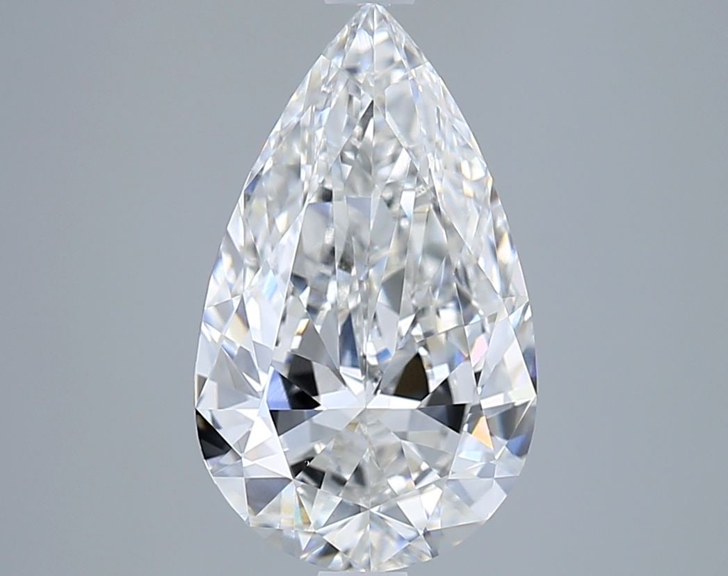 IGI Pear 3.02ct E VVS2 - Loose Lab Diamond: IGI Pear 3.02ct E VVS2 - Loose Lab Diamond Item Specifics: Source: This Is A Real Diamond Grown In A Lab Not Mined. Carat: 3.02 Cut: - Color: E Clarity: VVS2 Polish: EX Symmetry: GD Measurements: 13.5