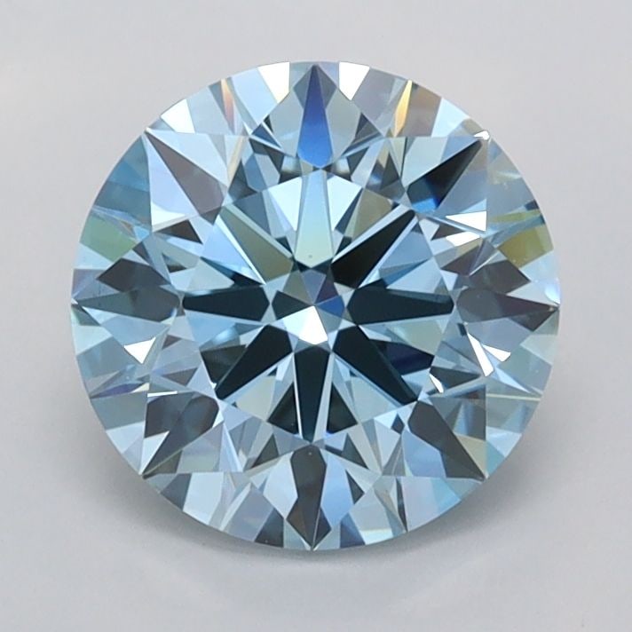 IGI Round 1.54ct Fancy Vivid Blue VVS2 - Ideal Loose Lab Diamond: IGI Round 1.54ct Fancy Vivid Blue VVS2 - Ideal Loose Lab Diamond Item Specifics: Source: This Is A Real Diamond Grown In A Lab Not Mined. Carat: 1.54 Cut: ID Color: Fancy Vivid Blue Clarity: VVS2 Poli