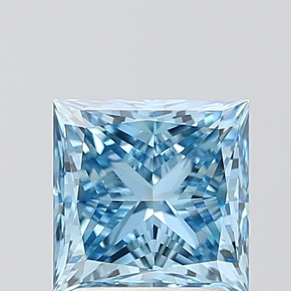 IGI Princess 2.04ct Fancy Vivid Blue VVS2 - Loose Lab Diamond: IGI Princess 2.04ct Fancy Vivid Blue VVS2 - Loose Lab Diamond Item Specifics: Source: This Is A Real Diamond Grown In A Lab Not Mined. Carat: 2.04 Cut: - Color: Fancy Vivid Blue Clarity: VVS2 Polish: 