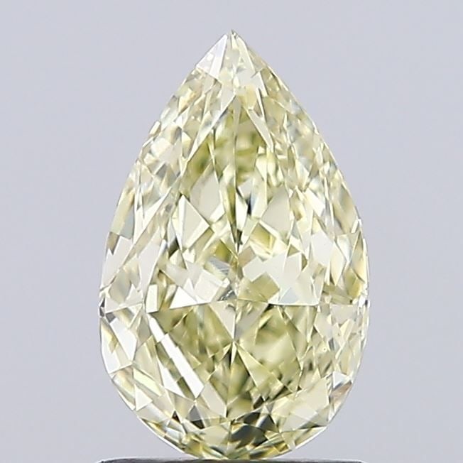 Pear 1.21ct Fancy Light Yellow VVS2 - Loose Lab Diamond: Pear 1.21ct Fancy Light Yellow VVS2 - Loose Lab Diamond Item Specifics: Source: This Is A Real Diamond Grown In A Lab Not Mined. Carat: 1.21 Cut: - Color: Fancy Light Yellow Clarity: VVS2 Polish: VG S