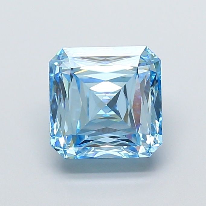 IGI Square Radiant 3.13ct Fancy Vivid Blue VVS2 - Loose Lab Diamond: IGI Square Radiant 3.13ct Fancy Vivid Blue VVS2 - Loose Lab Diamond Item Specifics: Source: This Is A Real Diamond Grown In A Lab Not Mined. Carat: 3.13 Cut: - Color: Fancy Vivid Blue Clarity: VVS2 Po