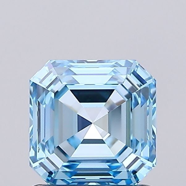 IGI Asscher 1.04ct Fancy Vivid Blue VVS1 - Loose Lab Diamond: IGI Asscher 1.04ct Fancy Vivid Blue VVS1 - Loose Lab Diamond Item Specifics: Source: This Is A Real Diamond Grown In A Lab Not Mined. Carat: 1.04 Cut: - Color: Fancy Vivid Blue Clarity: VVS1 Polish: E