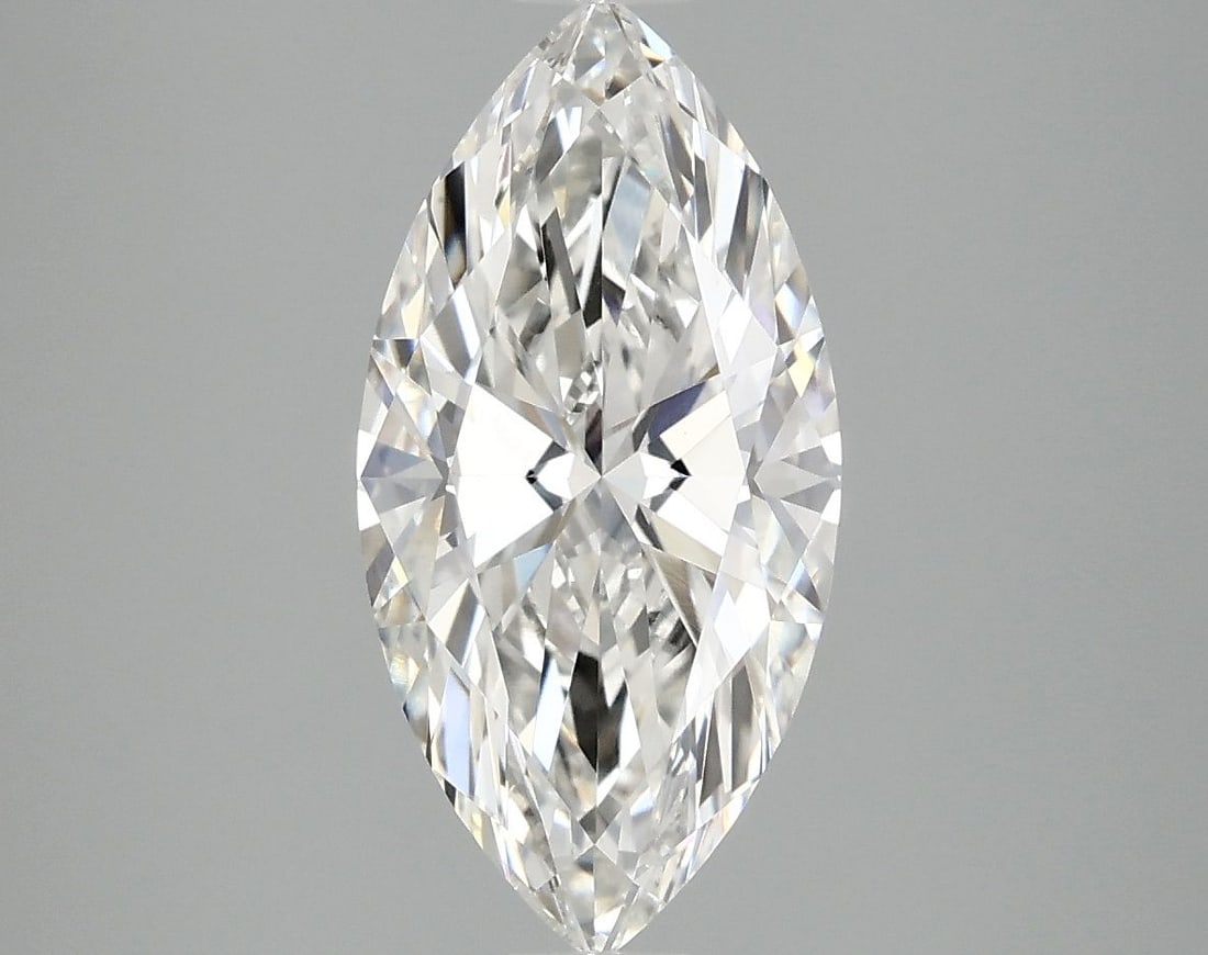 IGI Marquise 2.47ct F VVS2 - Loose Lab Diamond: IGI Marquise 2.47ct F VVS2 - Loose Lab Diamond Item Specifics: Source: This Is A Real Diamond Grown In A Lab Not Mined. Carat: 2.47 Cut: - Color: F Clarity: VVS2 Polish: EX Symmetry: EX Measurements: 