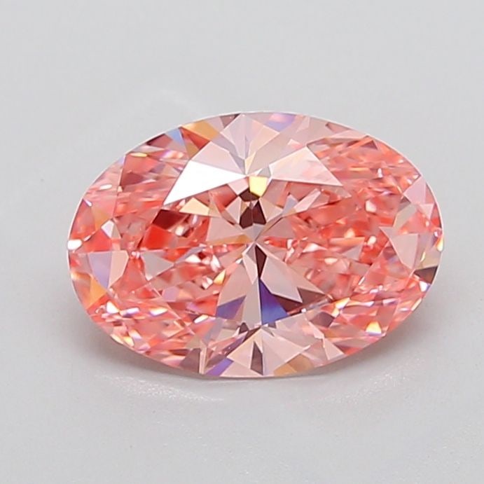 IGI Oval 3.21ct Fancy Vivid Pink VVS2 - Loose Lab Diamond: IGI Oval 3.21ct Fancy Vivid Pink VVS2 - Loose Lab Diamond Item Specifics: Source: This Is A Real Diamond Grown In A Lab Not Mined. Carat: 3.21 Cut: - Color: Fancy Vivid Pink Clarity: VVS2 Polish: EX S