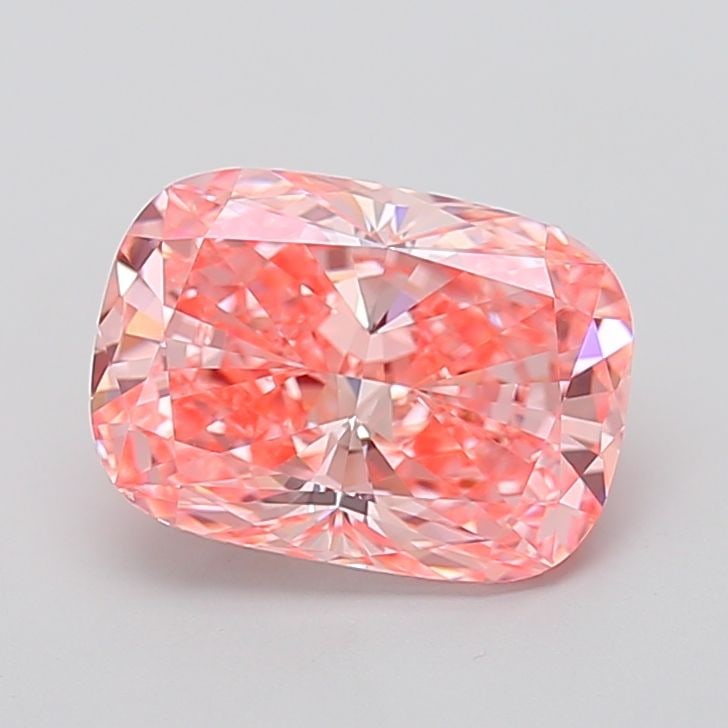 IGI Cushion Modified 3.57ct Fancy Vivid Pink VVS2 - Loose Lab Diamond: IGI Cushion Modified 3.57ct Fancy Vivid Pink VVS2 - Loose Lab Diamond Item Specifics: Source: This Is A Real Diamond Grown In A Lab Not Mined. Carat: 3.57 Cut: - Color: Fancy Vivid Pink Clarity: VVS2 
