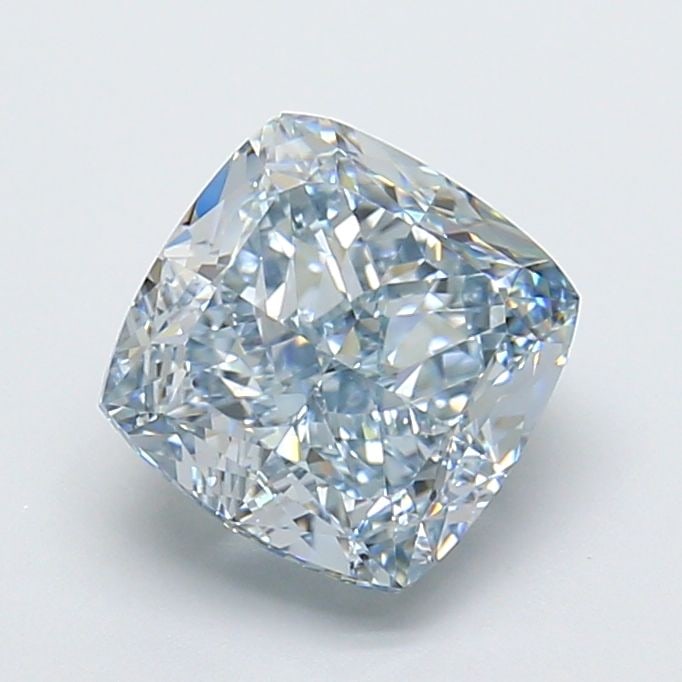 IGI Cushion Modified 3.41ct Fancy Intense Blue VVS2 - Loose Lab Diamond: IGI Cushion Modified 3.41ct Fancy Intense Blue VVS2 - Loose Lab Diamond Item Specifics: Source: This Is A Real Diamond Grown In A Lab Not Mined. Carat: 3.41 Cut: - Color: Fancy Intense Blue Clarity: V