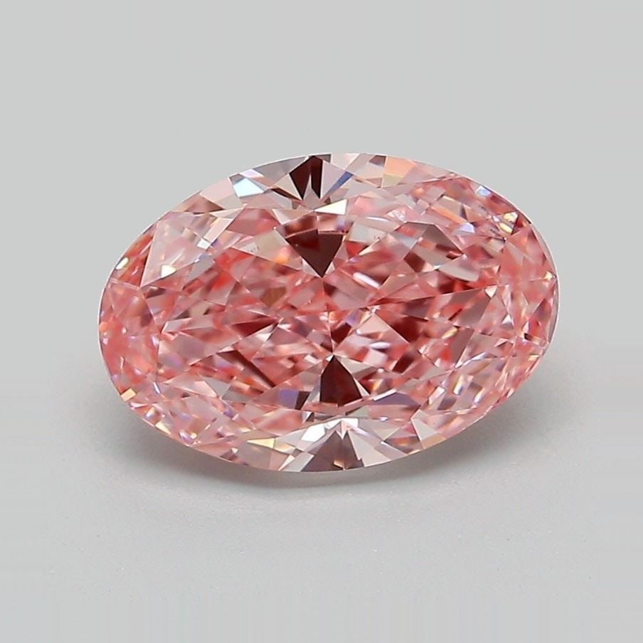 IGI Oval 2.39ct Fancy Vivid Pink VVS2 - Loose Lab Diamond: IGI Oval 2.39ct Fancy Vivid Pink VVS2 - Loose Lab Diamond Item Specifics: Source: This Is A Real Diamond Grown In A Lab Not Mined. Carat: 2.39 Cut: - Color: Fancy Vivid Pink Clarity: VVS2 Polish: EX S