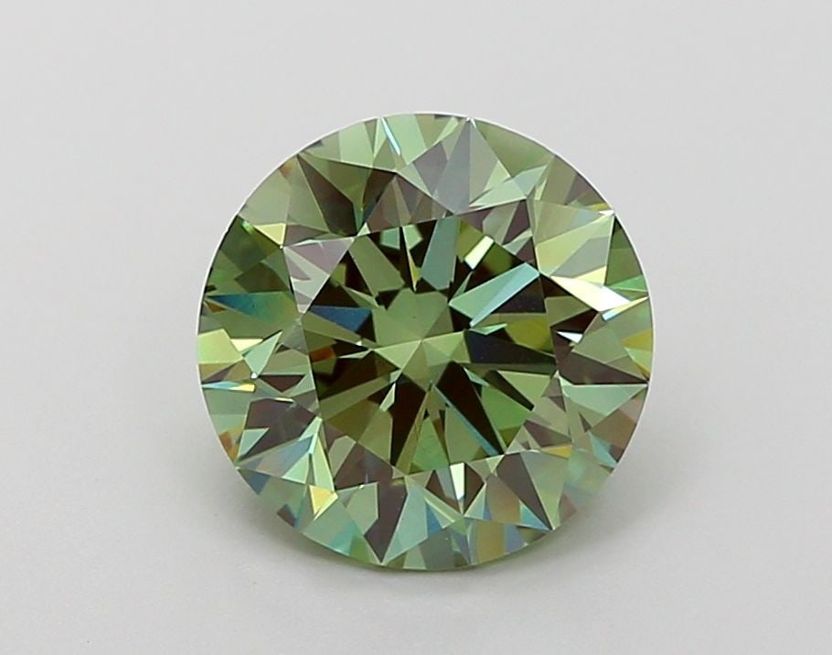 IGI Round 3.14ct Fancy Vivid Green VVS2 - Ideal Loose Lab Diamond: IGI Round 3.14ct Fancy Vivid Green VVS2 - Ideal Loose Lab Diamond Item Specifics: Source: This Is A Real Diamond Grown In A Lab Not Mined. Carat: 3.14 Cut: ID Color: Fancy Vivid Green Clarity: VVS2 Po