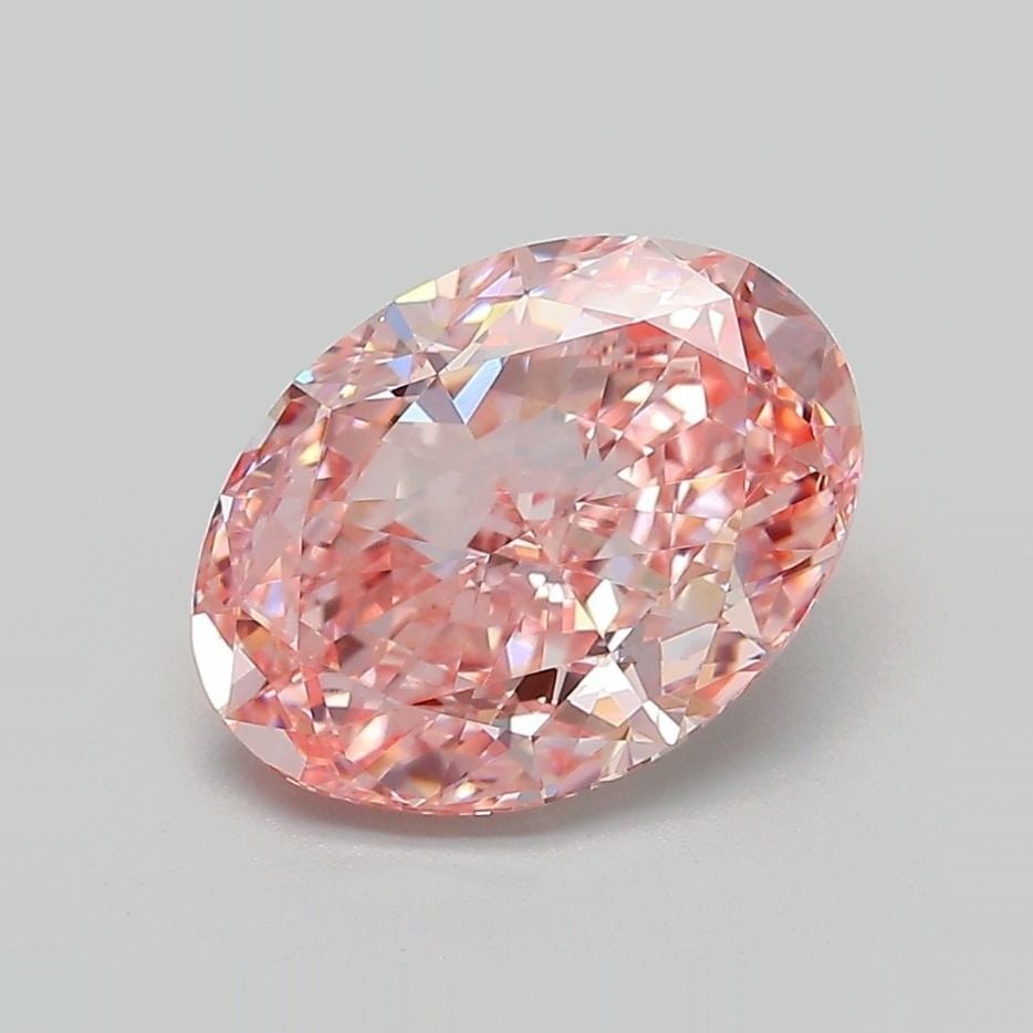 IGI Oval 2.76ct Fancy Vivid Pink VVS2 - Loose Lab Diamond: IGI Oval 2.76ct Fancy Vivid Pink VVS2 - Loose Lab Diamond Item Specifics: Source: This Is A Real Diamond Grown In A Lab Not Mined. Carat: 2.76 Cut: - Color: Fancy Vivid Pink Clarity: VVS2 Polish: EX S
