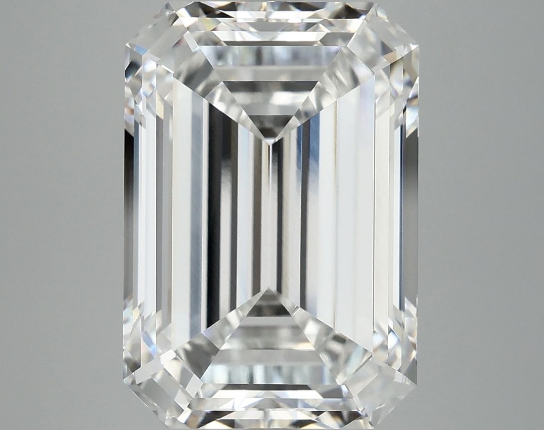IGI Emerald 10.1ct E VVS2 - Loose Lab Diamond: IGI Emerald 10.1ct E VVS2 - Loose Lab Diamond Item Specifics: Source: This Is A Real Diamond Grown In A Lab Not Mined. Carat: 10.1 Cut: - Color: E Clarity: VVS2 Polish: EX Symmetry: EX Measurements: 1