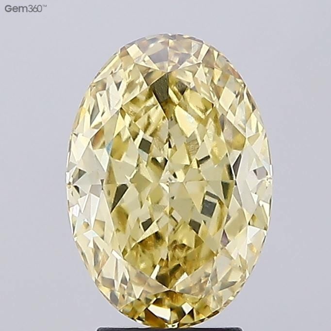 IGI Oval 4.15ct Fancy Intense Yellow VVS2 - Loose Lab Diamond: IGI Oval 4.15ct Fancy Intense Yellow VVS2 - Loose Lab Diamond Item Specifics: Source: This Is A Real Diamond Grown In A Lab Not Mined. Carat: 4.15 Cut: - Color: Fancy Intense Yellow Clarity: VVS2 Poli