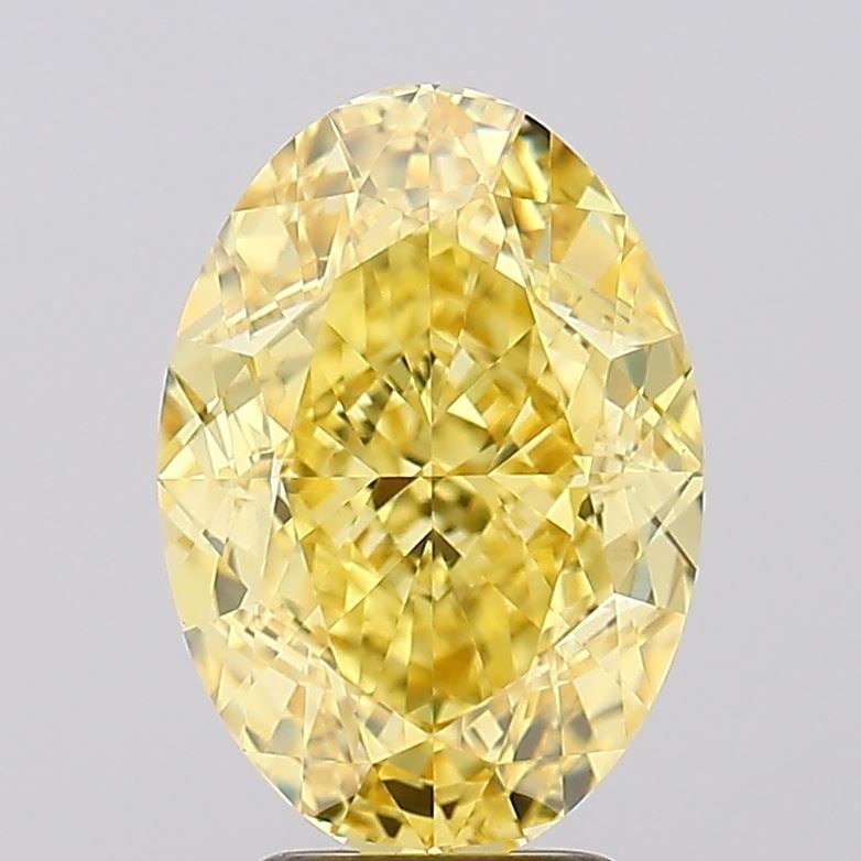 IGI Oval 5.04ct Fancy Vivid Yellow VVS2 - Loose Lab Diamond: IGI Oval 5.04ct Fancy Vivid Yellow VVS2 - Loose Lab Diamond Item Specifics: Source: This Is A Real Diamond Grown In A Lab Not Mined. Carat: 5.04 Cut: - Color: Fancy Vivid Yellow Clarity: VVS2 Polish: 