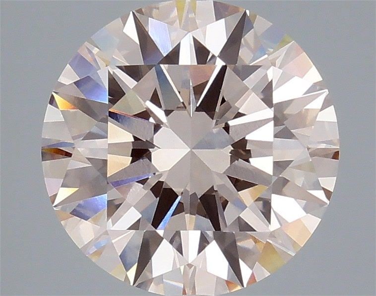 IGI Round 5.01ct Fancy Light Orangey Pink VVS2 - Loose Lab Diamond: IGI Round 5.01ct Fancy Light Orangey Pink VVS2 - Loose Lab Diamond Item Specifics: Source: This Is A Real Diamond Grown In A Lab Not Mined. Carat: 5.01 Cut: EX Color: Fancy Light Orangey Pink Clarity: