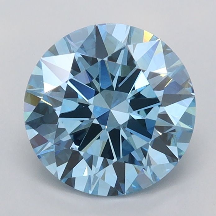 IGI Round 1.52ct Fancy Vivid Blue VVS2 - Ideal Loose Lab Diamond: IGI Round 1.52ct Fancy Vivid Blue VVS2 - Ideal Loose Lab Diamond Item Specifics: Source: This Is A Real Diamond Grown In A Lab Not Mined. Carat: 1.52 Cut: ID Color: Fancy Vivid Blue Clarity: VVS2 Poli