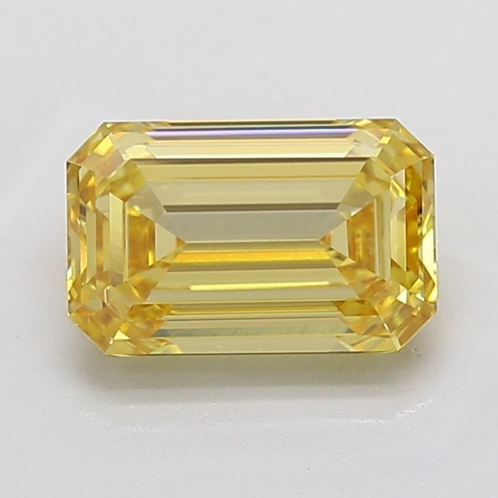 IGI Emerald 4.01ct Fancy Intense Yellow VVS2 - Loose Lab Diamond: IGI Emerald 4.01ct Fancy Intense Yellow VVS2 - Loose Lab Diamond Item Specifics: Source: This Is A Real Diamond Grown In A Lab Not Mined. Carat: 4.01 Cut: - Color: Fancy Intense Yellow Clarity: VVS2 P