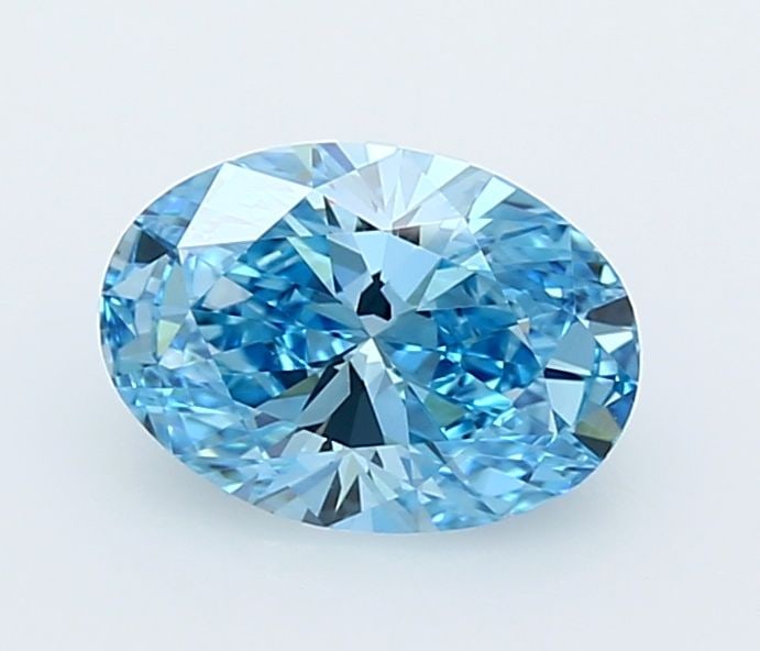 IGI Oval 1.53ct Fancy Vivid Blue VVS1 - Loose Lab Diamond: IGI Oval 1.53ct Fancy Vivid Blue VVS1 - Loose Lab Diamond Item Specifics: Source: This Is A Real Diamond Grown In A Lab Not Mined. Carat: 1.53 Cut: - Color: Fancy Vivid Blue Clarity: VVS1 Polish: EX S
