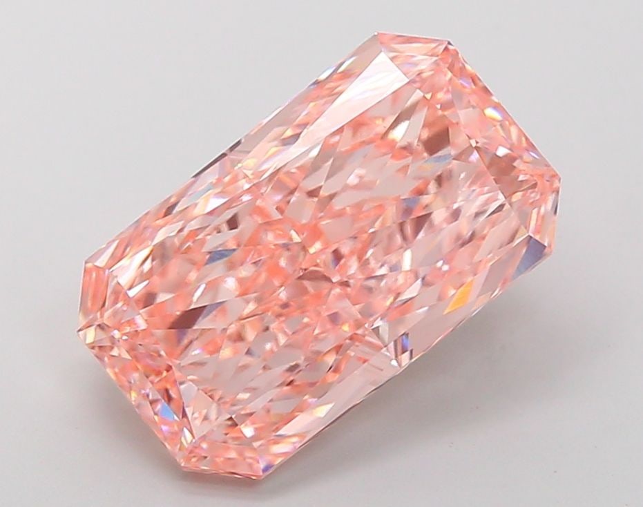 IGI Radiant 9.03ct Fancy Intense Pink VVS2 - Loose Lab Diamond: IGI Radiant 9.03ct Fancy Intense Pink VVS2 - Loose Lab Diamond Item Specifics: Source: This Is A Real Diamond Grown In A Lab Not Mined. Carat: 9.03 Cut: - Color: Fancy Intense Pink Clarity: VVS2 Polis