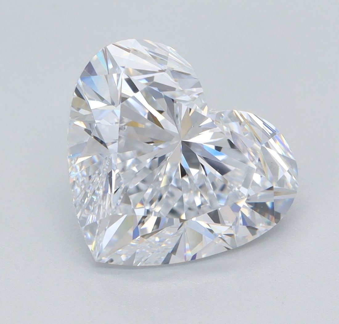 IGI Heart 3.29ct F VVS2 - Loose Lab Diamond: IGI Heart 3.29ct F VVS2 - Loose Lab Diamond Item Specifics: Source: This Is A Real Diamond Grown In A Lab Not Mined. Carat: 3.29 Cut: - Color: F Clarity: VVS2 Polish: EX Symmetry: EX Measurements: 8.8