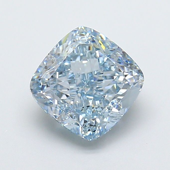 IGI Cushion Modified 3.02ct Fancy Intense Blue VVS2 - Loose Lab Diamond: IGI Cushion Modified 3.02ct Fancy Intense Blue VVS2 - Loose Lab Diamond Item Specifics: Source: This Is A Real Diamond Grown In A Lab Not Mined. Carat: 3.02 Cut: - Color: Fancy Intense Blue Clarity: V