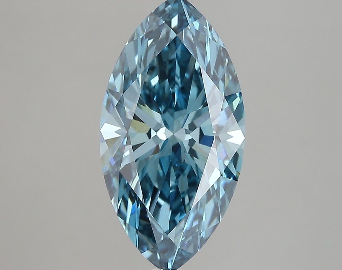IGI Marquise 3.05ct Fancy Vivid Blue VVS2 - Loose Lab Diamond: IGI Marquise 3.05ct Fancy Vivid Blue VVS2 - Loose Lab Diamond Item Specifics: Source: This Is A Real Diamond Grown In A Lab Not Mined. Carat: 3.05 Cut: - Color: Fancy Vivid Blue Clarity: VVS2 Polish: