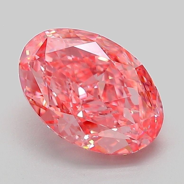 IGI Oval 2.08ct Fancy Vivid Pink VVS2 - Loose Lab Diamond: IGI Oval 2.08ct Fancy Vivid Pink VVS2 - Loose Lab Diamond Item Specifics: Source: This Is A Real Diamond Grown In A Lab Not Mined. Carat: 2.08 Cut: - Color: Fancy Vivid Pink Clarity: VVS2 Polish: EX