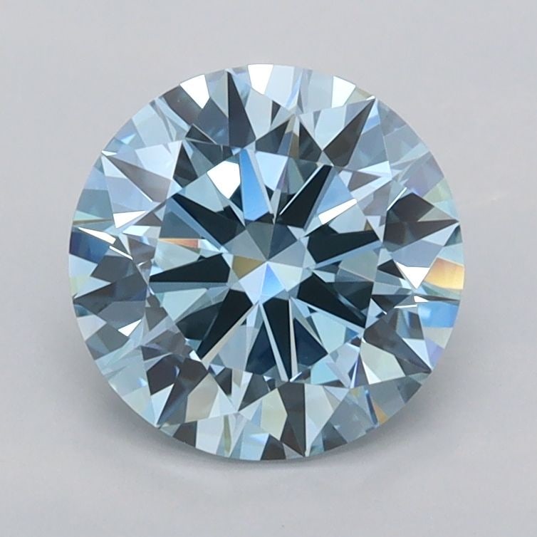 IGI Round 1.51ct Fancy Vivid Blue VVS2 - Ideal Loose Lab Diamond: IGI Round 1.51ct Fancy Vivid Blue VVS2 - Ideal Loose Lab Diamond Item Specifics: Source: This Is A Real Diamond Grown In A Lab Not Mined. Carat: 1.51 Cut: ID Color: Fancy Vivid Blue Clarity: VVS2 Poli