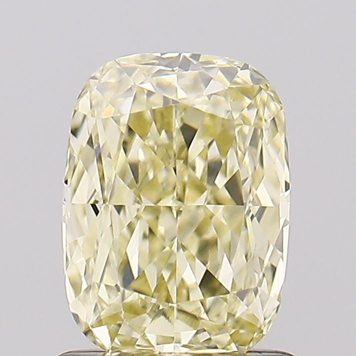 IGI Cushion Modified 1.03ct Fancy Light Yellow VVS2 - Loose Lab Diamond: IGI Cushion Modified 1.03ct Fancy Light Yellow VVS2 - Loose Lab Diamond Item Specifics: Source: This Is A Real Diamond Grown In A Lab Not Mined. Carat: 1.03 Cut: - Color: Fancy Light Yellow Clarity: V