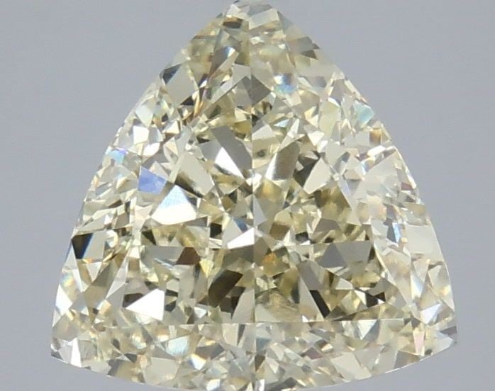 IGI Triangular 3.6ct Fancy Light Yellow VVS2 - Loose Lab Diamond: IGI Triangular 3.6ct Fancy Light Yellow VVS2 - Loose Lab Diamond Item Specifics: Source: This Is A Real Diamond Grown In A Lab Not Mined. Carat: 3.6 Cut: - Color: Fancy Light Yellow Clarity: VVS2 Poli