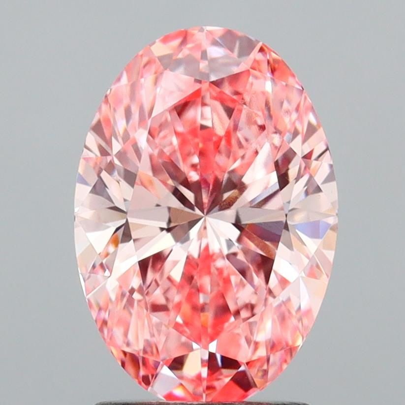 IGI Oval 2.04ct Fancy Vivid Pink VVS2 - Loose Lab Diamond: IGI Oval 2.04ct Fancy Vivid Pink VVS2 - Loose Lab Diamond Item Specifics: Source: This Is A Real Diamond Grown In A Lab Not Mined. Carat: 2.04 Cut: - Color: Fancy Vivid Pink Clarity: VVS2 Polish: VG S