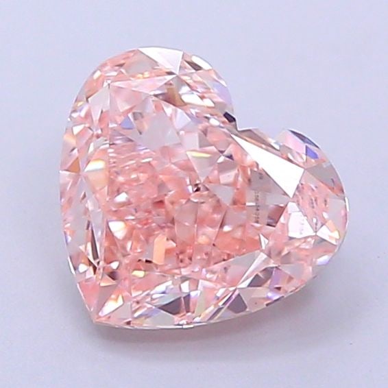 IGI Heart 1.52ct Fancy Intense Pink VVS2 - Loose Lab Diamond: IGI Heart 1.52ct Fancy Intense Pink VVS2 - Loose Lab Diamond Item Specifics: Source: This Is A Real Diamond Grown In A Lab Not Mined. Carat: 1.52 Cut: - Color: Fancy Intense Pink Clarity: VVS2 Polish: