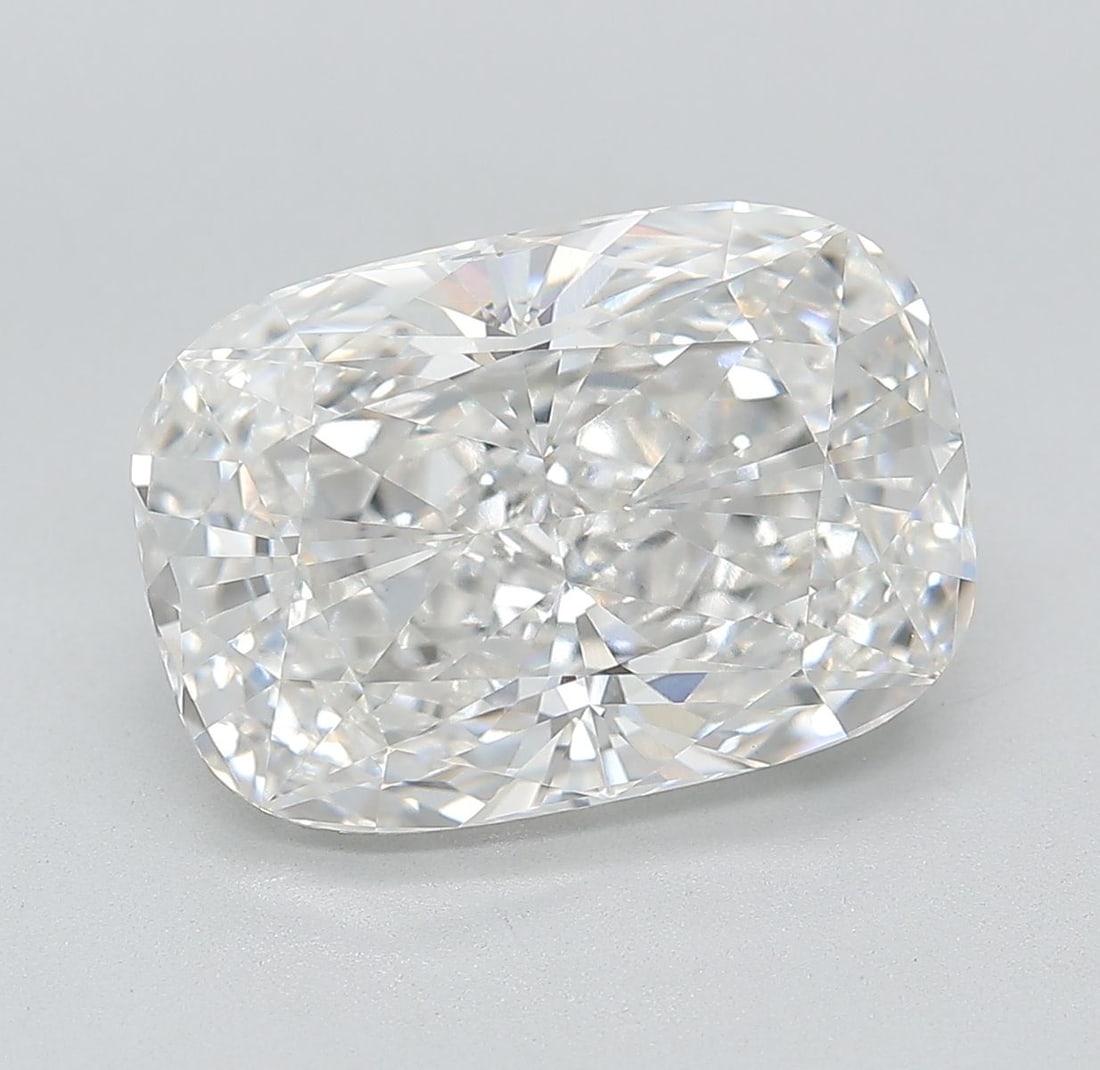 IGI Cushion Modified 6.03ct E VVS2 - Loose Lab Diamond: IGI Cushion Modified 6.03ct E VVS2 - Loose Lab Diamond Item Specifics: Source: This Is A Real Diamond Grown In A Lab Not Mined. Carat: 6.03 Cut: - Color: E Clarity: VVS2 Polish: EX Symmetry: EX Measur