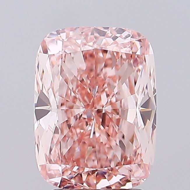 IGI Cushion Brilliant 3.73ct Fancy Intense Pink VVS2 - Loose Lab Diamond: IGI Cushion Brilliant 3.73ct Fancy Intense Pink VVS2 - Loose Lab Diamond Item Specifics: Source: This Is A Real Diamond Grown In A Lab Not Mined. Carat: 3.73 Cut: - Color: Fancy Intense Pink Clarity: 