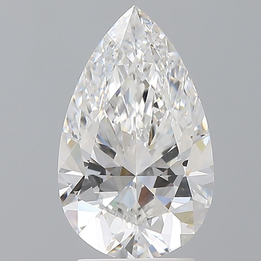 IGI Pear 3.0ct E VVS2 - Loose Lab Diamond: IGI Pear 3.0ct E VVS2 - Loose Lab Diamond Item Specifics: Source: This Is A Real Diamond Grown In A Lab Not Mined. Carat: 3.0 Cut: - Color: E Clarity: VVS2 Polish: EX Symmetry: EX Measurements: 13.07L
