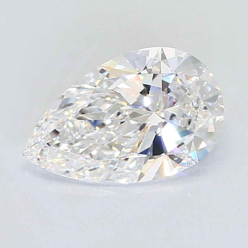 IGI Pear 5.03ct E VVS2 - Loose Lab Diamond: IGI Pear 5.03ct E VVS2 - Loose Lab Diamond Item Specifics: Source: This Is A Real Diamond Grown In A Lab Not Mined. Carat: 5.03 Cut: - Color: E Clarity: VVS2 Polish: EX Symmetry: EX Measurements: 15.4