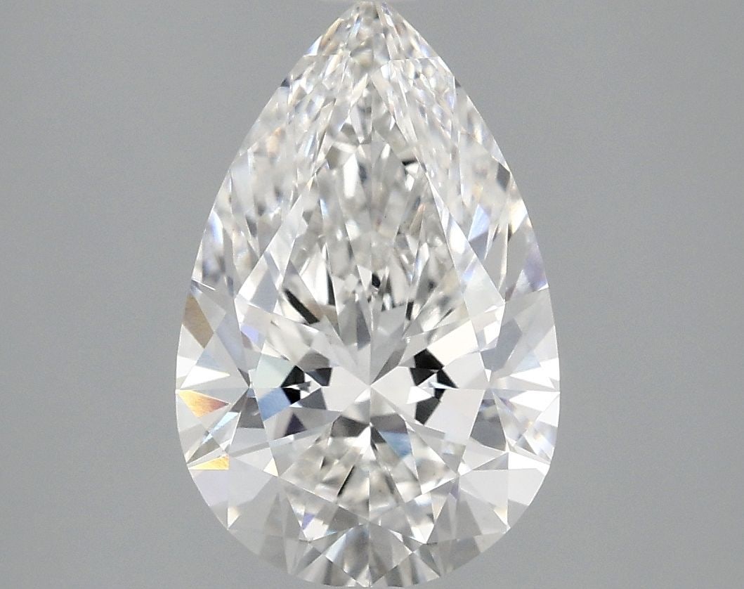 IGI Pear 2.5ct E VVS2 - Loose Lab Diamond: IGI Pear 2.5ct E VVS2 - Loose Lab Diamond Item Specifics: Source: This Is A Real Diamond Grown In A Lab Not Mined. Carat: 2.5 Cut: - Color: E Clarity: VVS2 Polish: EX Symmetry: EX Measurements: 12.05L
