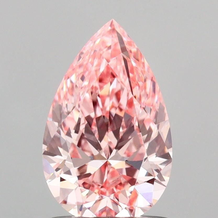 IGI Pear 1.13ct Fancy Vivid Pink VVS2 - Loose Lab Diamond: IGI Pear 1.13ct Fancy Vivid Pink VVS2 - Loose Lab Diamond Item Specifics: Source: This Is A Real Diamond Grown In A Lab Not Mined. Carat: 1.13 Cut: - Color: Fancy Vivid Pink Clarity: VVS2 Polish: EX S