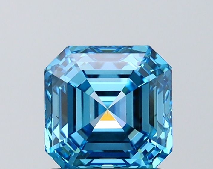 IGI Asscher 1.55ct Fancy Vivid Blue VVS1 - Loose Lab Diamond: IGI Asscher 1.55ct Fancy Vivid Blue VVS1 - Loose Lab Diamond Item Specifics: Source: This Is A Real Diamond Grown In A Lab Not Mined. Carat: 1.55 Cut: - Color: Fancy Vivid Blue Clarity: VVS1 Polish: E