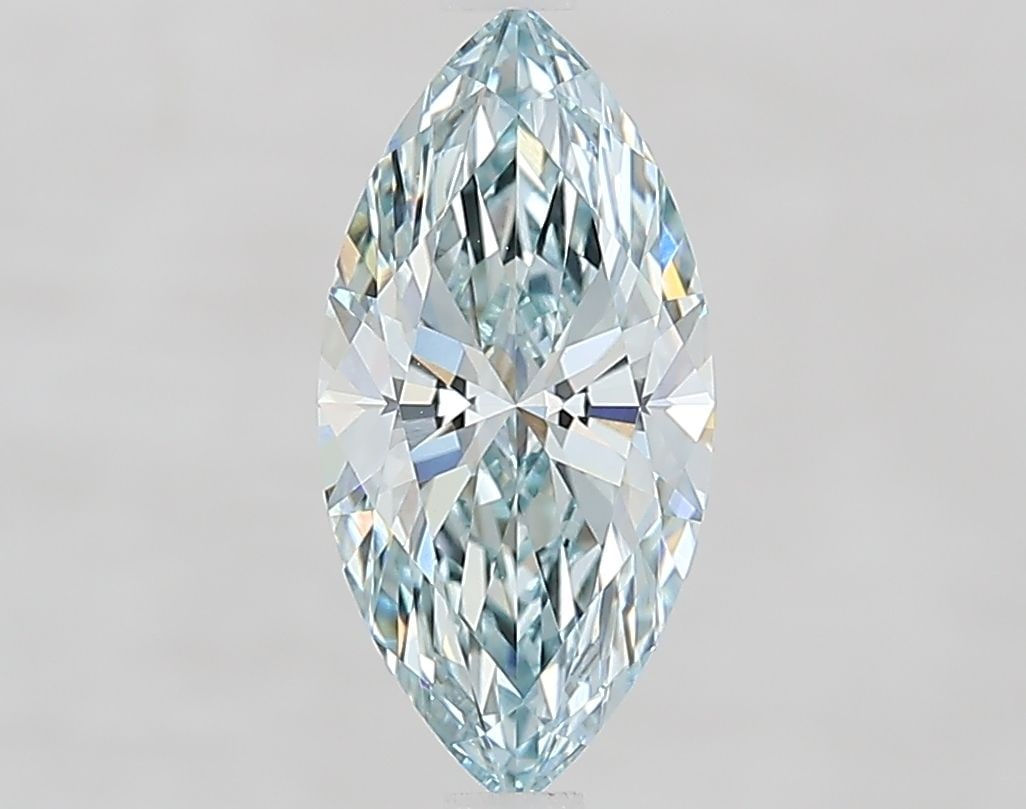 IGI Marquise 1.53ct Fancy Greenish Blue VVS2 - Loose Lab Diamond: IGI Marquise 1.53ct Fancy Greenish Blue VVS2 - Loose Lab Diamond Item Specifics: Source: This Is A Real Diamond Grown In A Lab Not Mined. Carat: 1.53 Cut: - Color: Fancy Greenish Blue Clarity: VVS2 Po