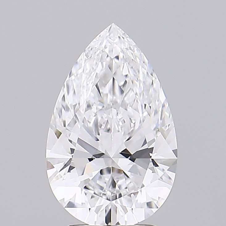 GCAL Pear 2.05ct D VVS2 - Loose Lab Diamond: GCAL Pear 2.05ct D VVS2 - Loose Lab Diamond Item Specifics: Source: This Is A Real Diamond Grown In A Lab Not Mined. Carat: 2.05 Cut: - Color: D Clarity: VVS2 Polish: EX Symmetry: EX Measurements: 11.