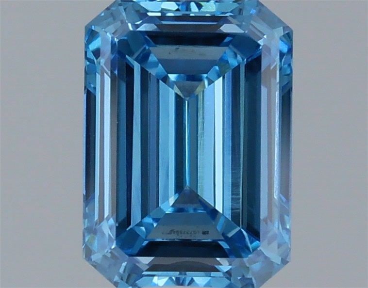IGI Emerald 1.25ct Fancy Vivid Blue VVS2 - Loose Lab Diamond: IGI Emerald 1.25ct Fancy Vivid Blue VVS2 - Loose Lab Diamond Item Specifics: Source: This Is A Real Diamond Grown In A Lab Not Mined. Carat: 1.25 Cut: - Color: Fancy Vivid Blue Clarity: VVS2 Polish: V