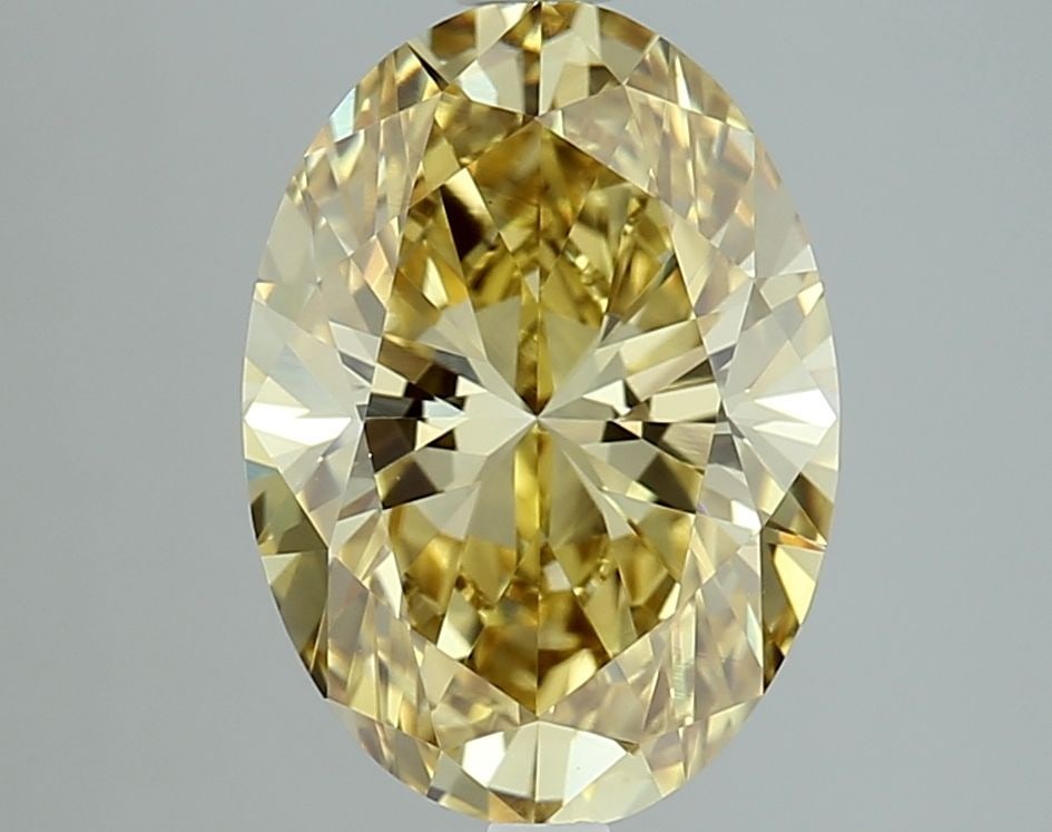 IGI Oval 2.54ct Fancy Intense Yellow VVS2 - Loose Lab Diamond: IGI Oval 2.54ct Fancy Intense Yellow VVS2 - Loose Lab Diamond Item Specifics: Source: This Is A Real Diamond Grown In A Lab Not Mined. Carat: 2.54 Cut: - Color: Fancy Intense Yellow Clarity: VVS2 Poli