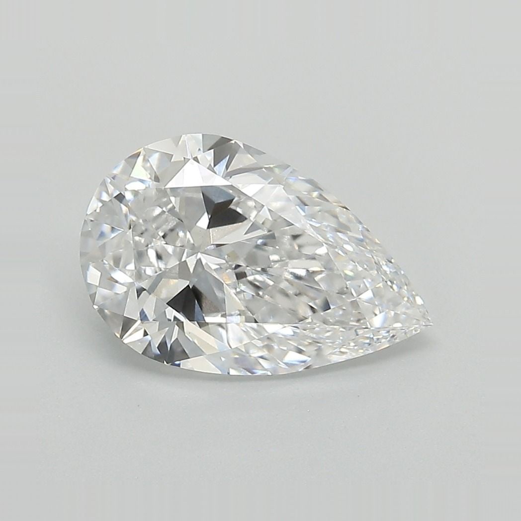 IGI Pear 2.58ct E VVS2 - Loose Lab Diamond: IGI Pear 2.58ct E VVS2 - Loose Lab Diamond Item Specifics: Source: This Is A Real Diamond Grown In A Lab Not Mined. Carat: 2.58 Cut: - Color: E Clarity: VVS2 Polish: EX Symmetry: EX Measurements: 11.9