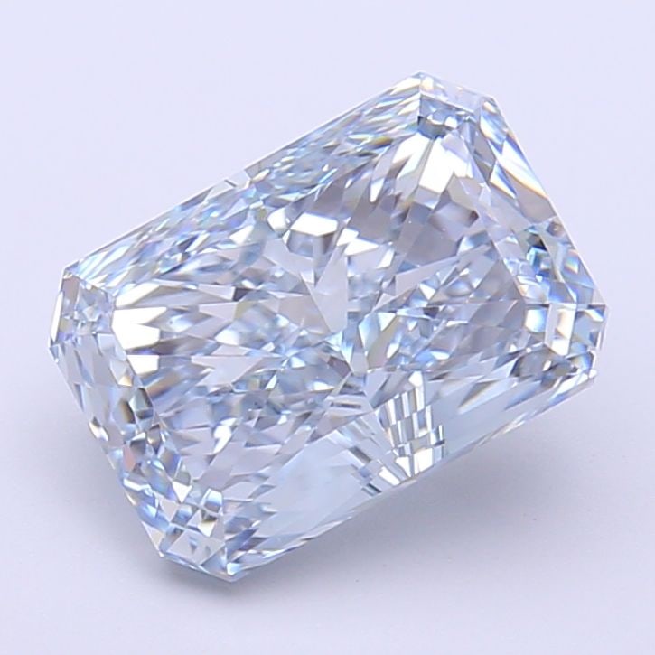 IGI Radiant 3.25ct Fancy Intense Blue VVS2 - Loose Lab Diamond: IGI Radiant 3.25ct Fancy Intense Blue VVS2 - Loose Lab Diamond Item Specifics: Source: This Is A Real Diamond Grown In A Lab Not Mined. Carat: 3.25 Cut: - Color: Fancy Intense Blue Clarity: VVS2 Polis
