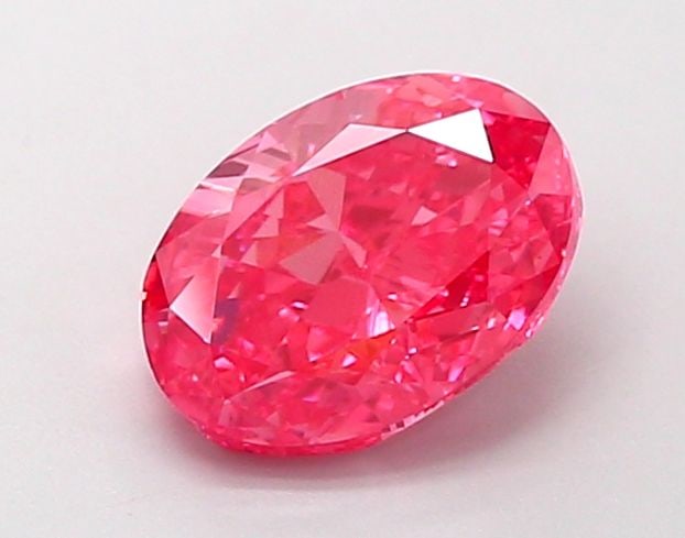 IGI Oval 1.5ct Fancy Vivid Pink VVS2 - Loose Lab Diamond: IGI Oval 1.5ct Fancy Vivid Pink VVS2 - Loose Lab Diamond Item Specifics: Source: This Is A Real Diamond Grown In A Lab Not Mined. Carat: 1.5 Cut: - Color: Fancy Vivid Pink Clarity: VVS2 Polish: EX Sym