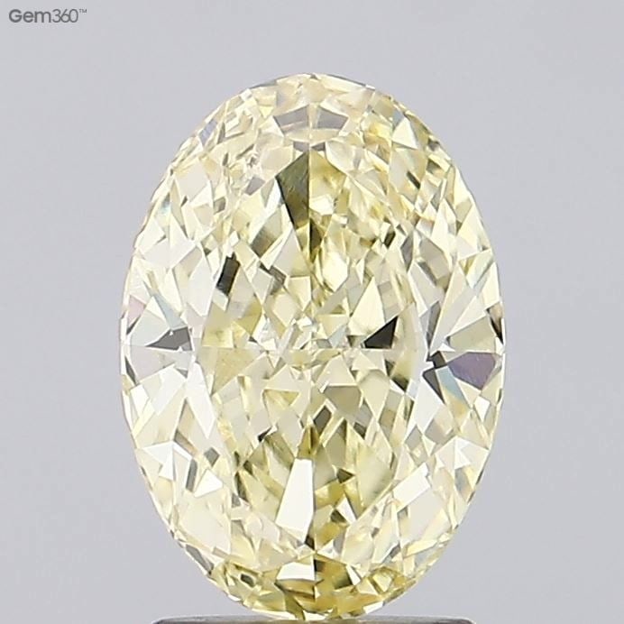 IGI Oval 2.39ct Fancy Intense Yellow VVS2 - Loose Lab Diamond: IGI Oval 2.39ct Fancy Intense Yellow VVS2 - Loose Lab Diamond Item Specifics: Source: This Is A Real Diamond Grown In A Lab Not Mined. Carat: 2.39 Cut: - Color: Fancy Intense Yellow Clarity: VVS2 Poli
