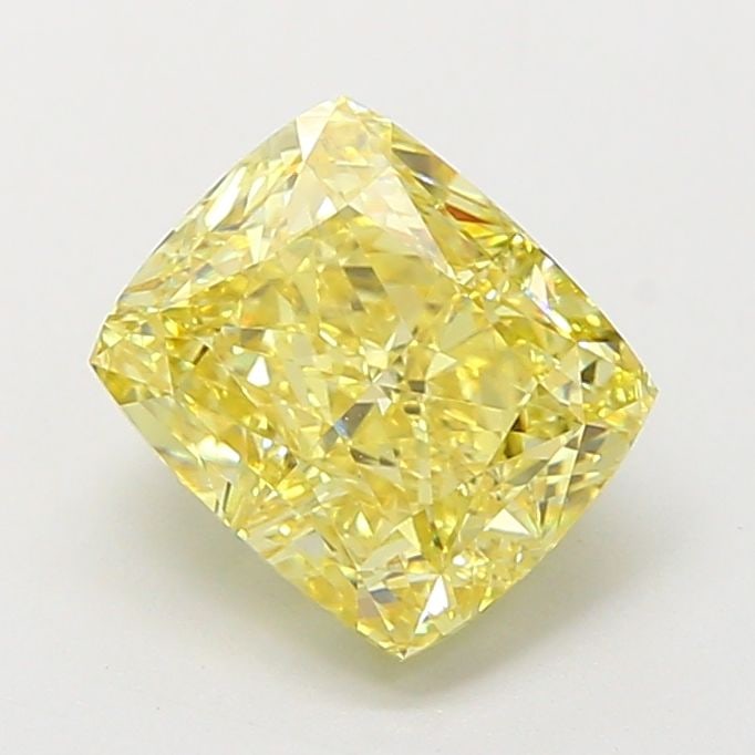 IGI Cushion Modified 2.55ct Fancy Intense Yellow VVS2 - Loose Lab Diamond: IGI Cushion Modified 2.55ct Fancy Intense Yellow VVS2 - Loose Lab Diamond Item Specifics: Source: This Is A Real Diamond Grown In A Lab Not Mined. Carat: 2.55 Cut: - Color: Fancy Intense Yellow Clarit