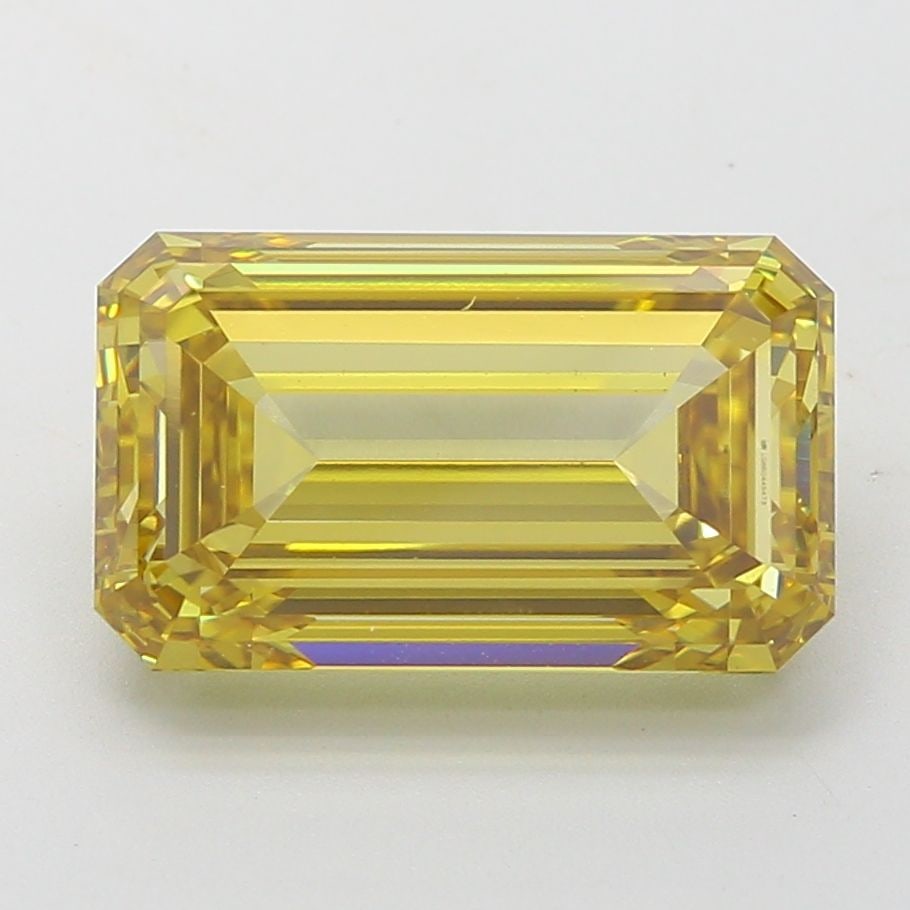 IGI Emerald 7.53ct Fancy Intense Yellow VVS2 - Loose Lab Diamond: IGI Emerald 7.53ct Fancy Intense Yellow VVS2 - Loose Lab Diamond Item Specifics: Source: This Is A Real Diamond Grown In A Lab Not Mined. Carat: 7.53 Cut: - Color: Fancy Intense Yellow Clarity: VVS2 P