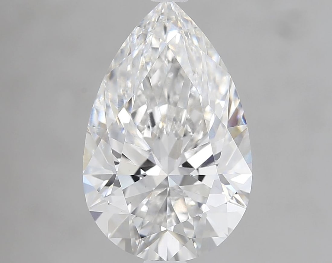 IGI Pear 2.56ct E VVS2 - Loose Lab Diamond: IGI Pear 2.56ct E VVS2 - Loose Lab Diamond Item Specifics: Source: This Is A Real Diamond Grown In A Lab Not Mined. Carat: 2.56 Cut: - Color: E Clarity: VVS2 Polish: EX Symmetry: EX Measurements: 11.9