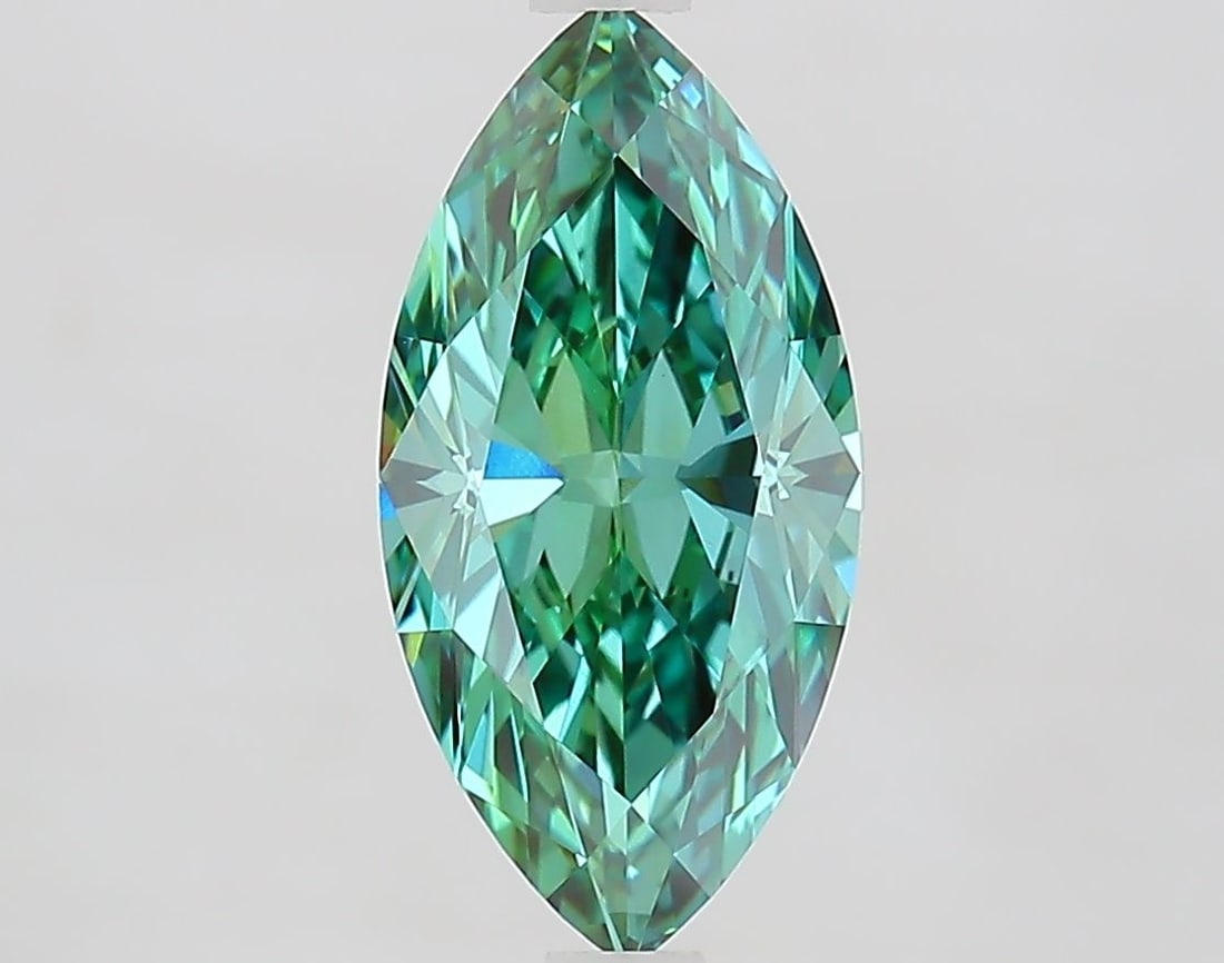 IGI Marquise 2.01ct Fancy Vivid Green VVS2 - Loose Lab Diamond: IGI Marquise 2.01ct Fancy Vivid Green VVS2 - Loose Lab Diamond Item Specifics: Source: This Is A Real Diamond Grown In A Lab Not Mined. Carat: 2.01 Cut: - Color: Fancy Vivid Green Clarity: VVS2 Polish