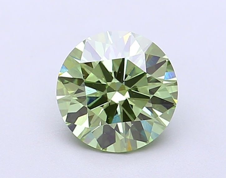 IGI Round 1.11ct Fancy Vivid Green VVS2 - Loose Lab Diamond: IGI Round 1.11ct Fancy Vivid Green VVS2 - Loose Lab Diamond Item Specifics: Source: This Is A Real Diamond Grown In A Lab Not Mined. Carat: 1.11 Cut: EX Color: Fancy Vivid Green Clarity: VVS2 Polish: 